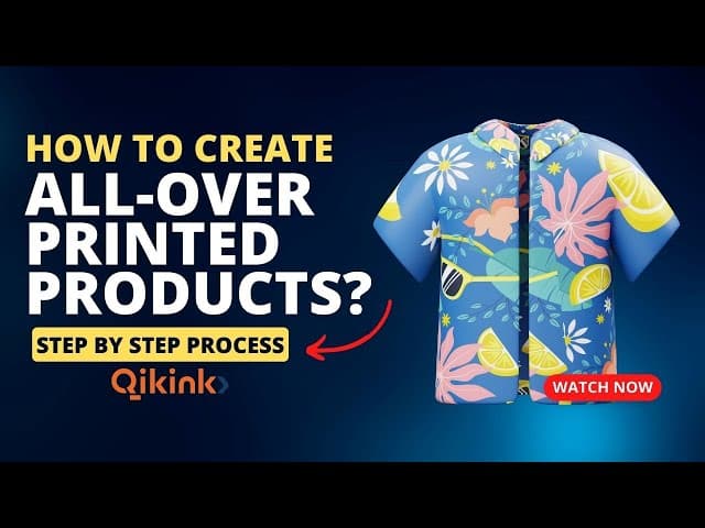 All Over Printing - Step by step process guide