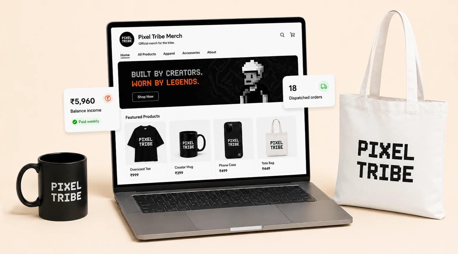 Creator Store India: Sell Your Custom Merch - image
