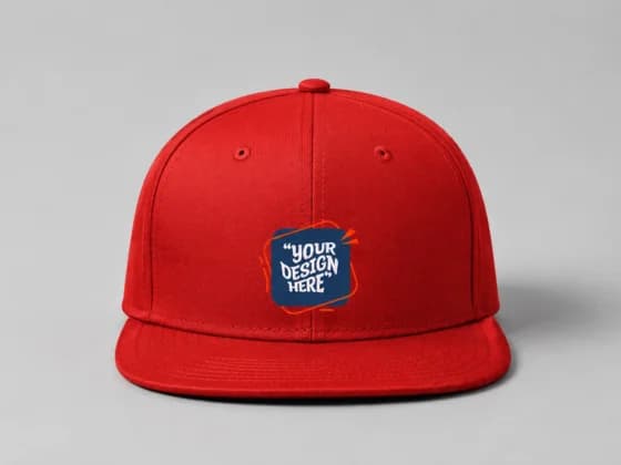 Custom printed cap