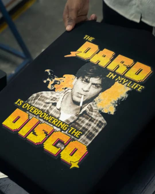 Printed t-shirt, front view