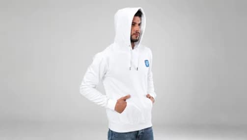 Custom printed hoodie