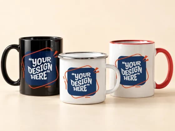 Custom printed mug