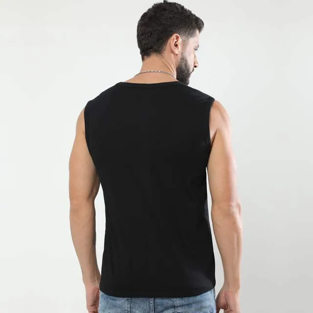 Black gym vest qikink Black gym vest qikink