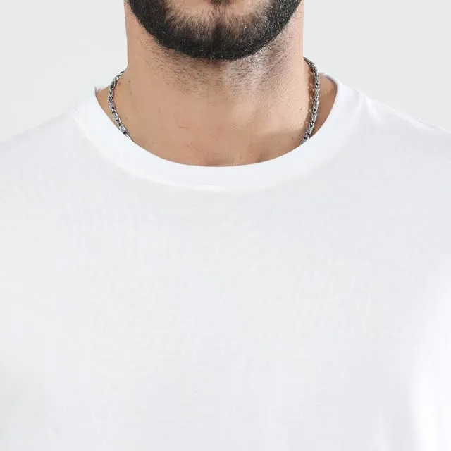 White full sleeve t-shirt qikink White full sleeve t-shirt qikink