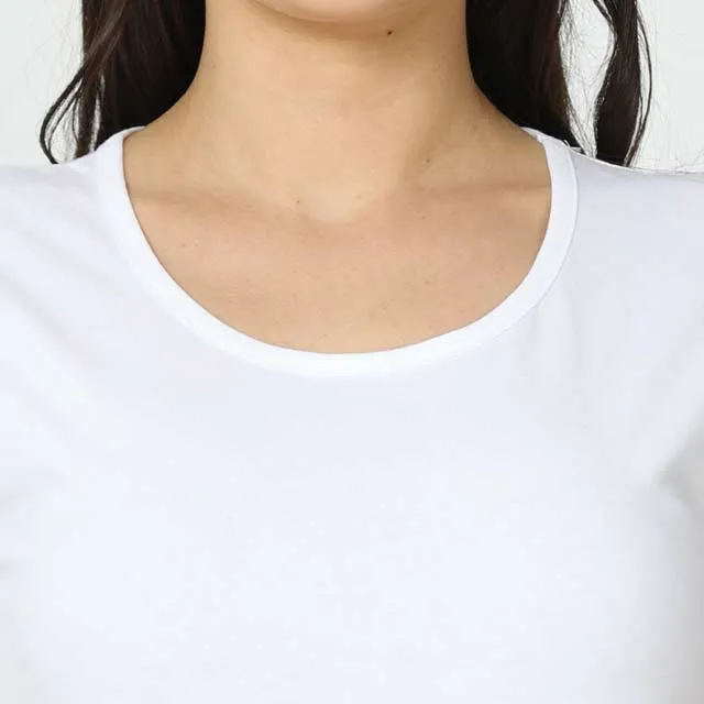 White womens t-shirt qikink White womens t-shirt qikink