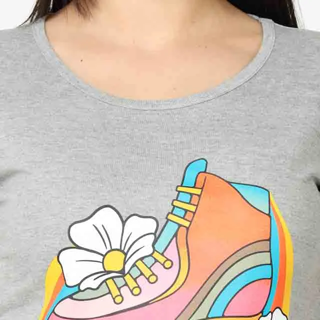 Womens printed t-shirt qikink Womens printed t-shirt qikink