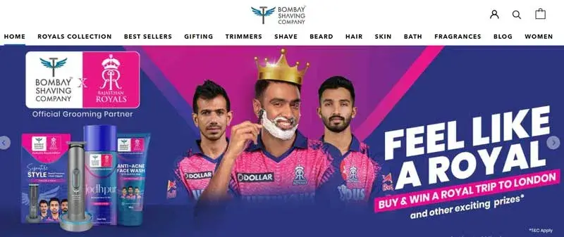 bombay shaving company