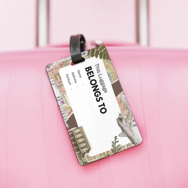 custom Luggage Tags qikink