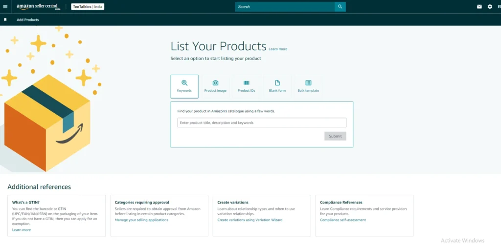 list products - qikink