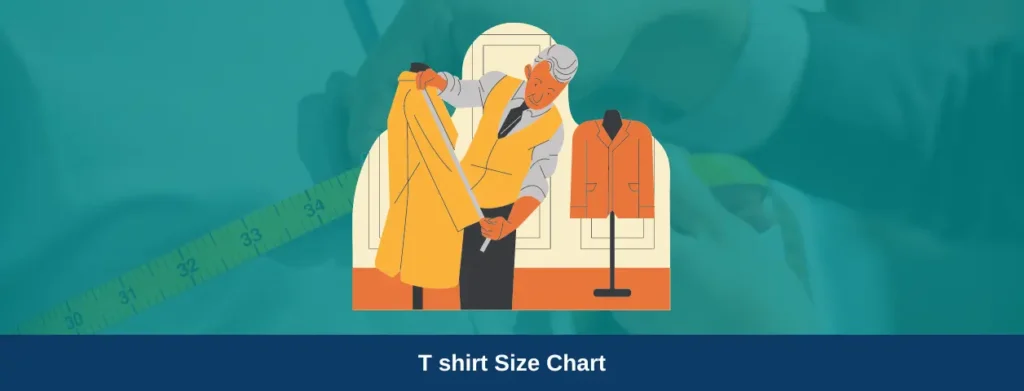 T-shirt Size chart