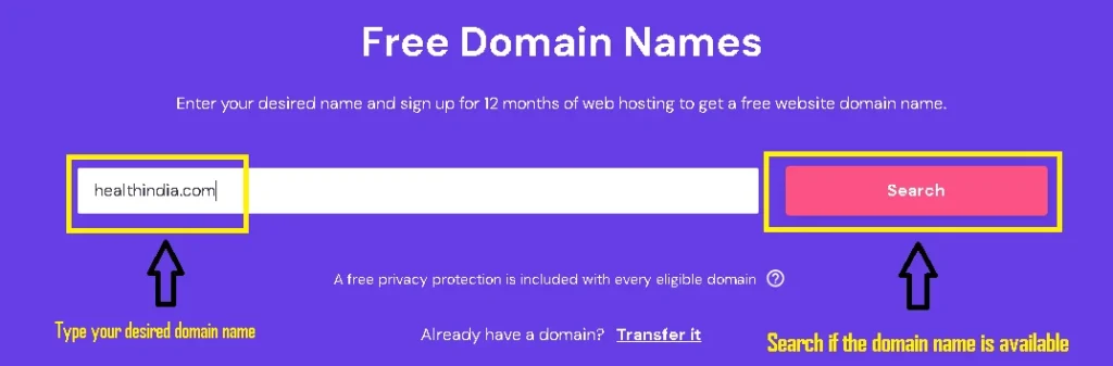 Get Your Own Domain Name