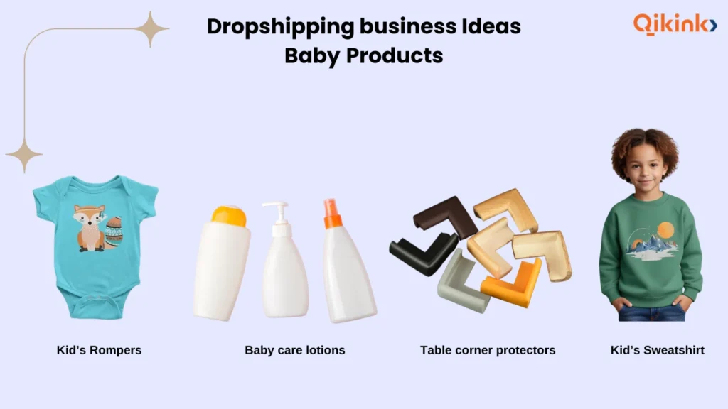 Profitable Dropshipping baby products ideas