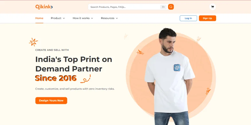 best print on demand sites in india qikink