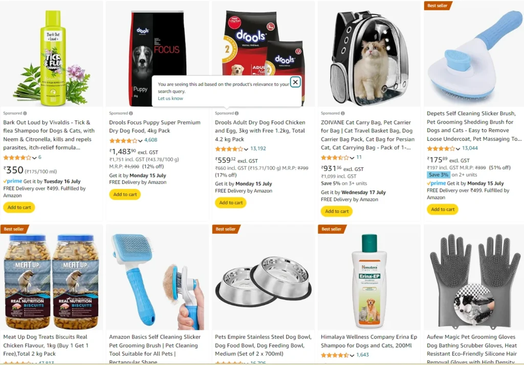 Profitable Pet products Dropshipping
