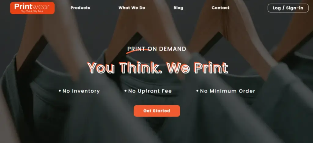Printwear Print on demand site in India