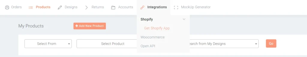 shopify integration