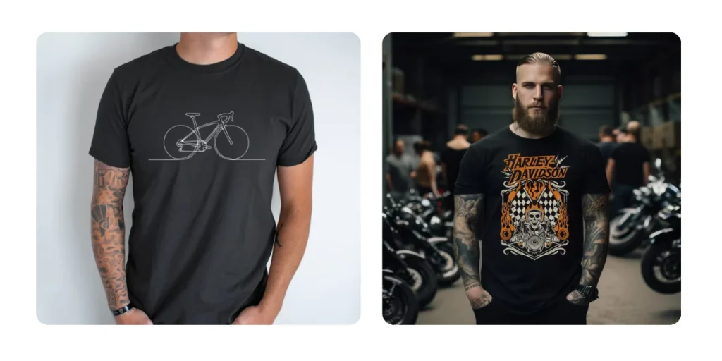 Bike t-shirt design