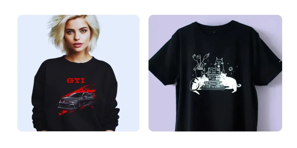 Graphic t-shirt design