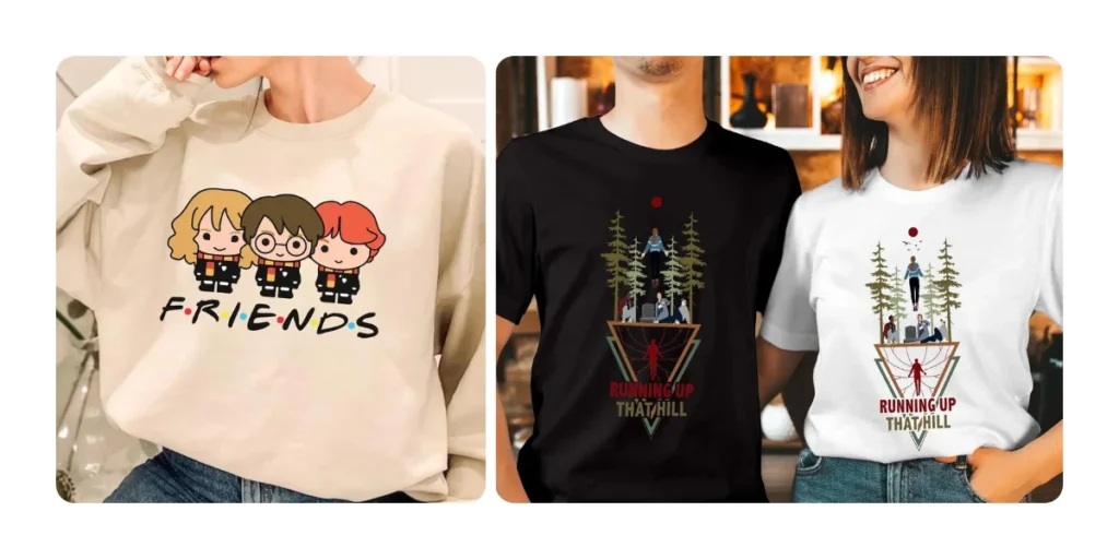 Movies and TV Shows t-shirt design