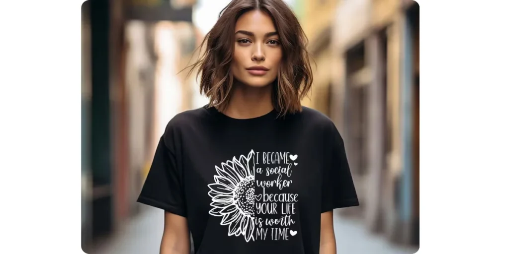 Social organization T-shirt design