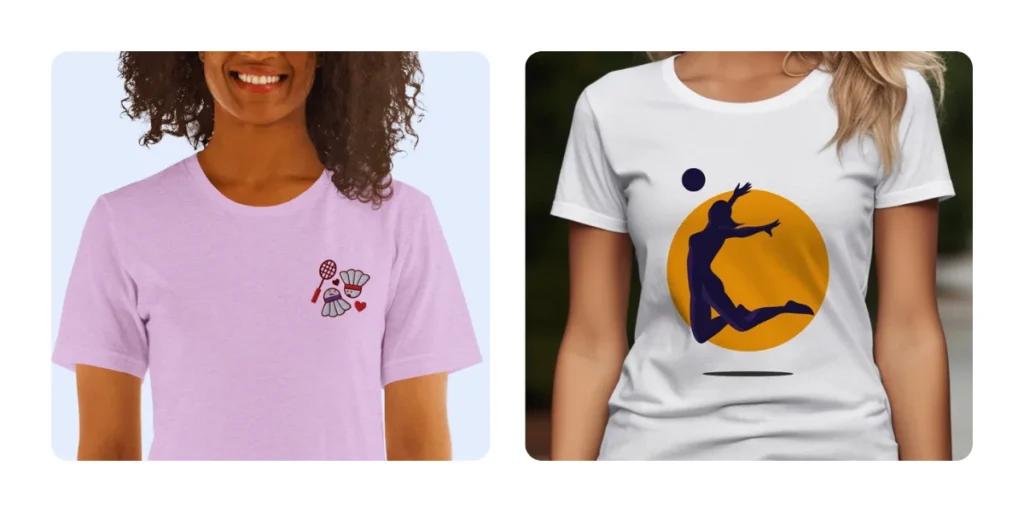 Sports t-shirt design