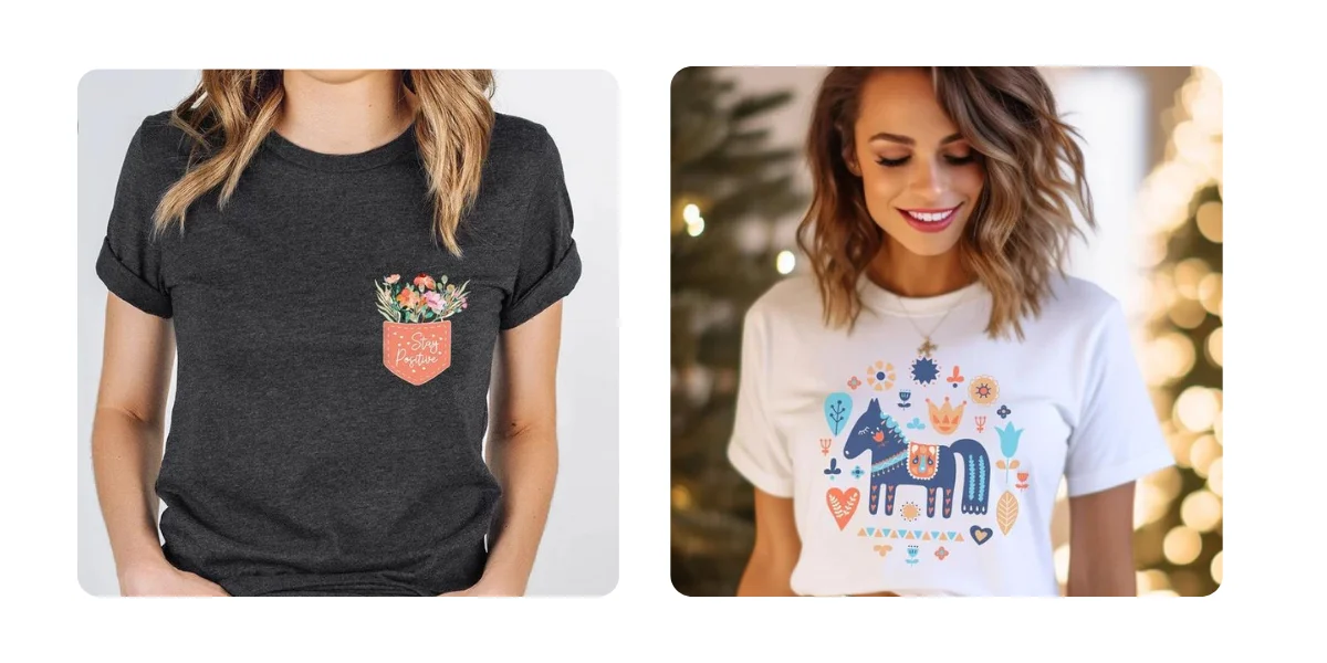 Trendy T-shirt design ideas