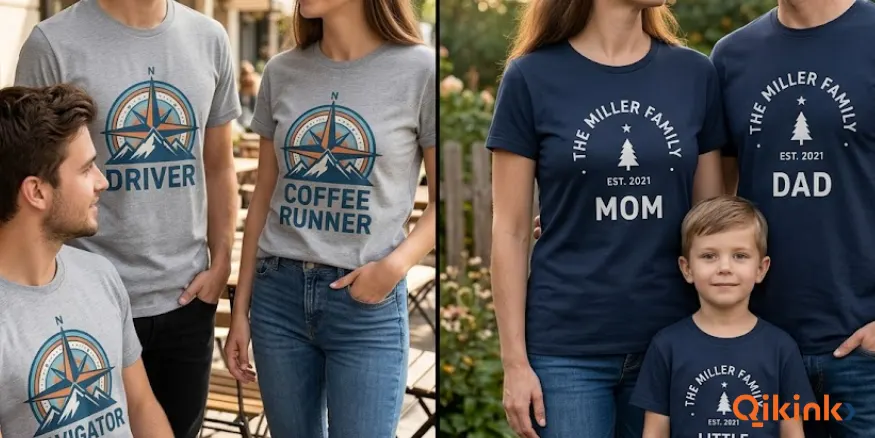 Friends and Family T-shirts designs Qikink