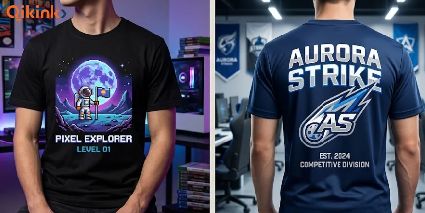 Gaming and eSport t-shirts designs Qikink