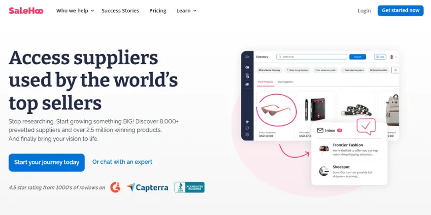 SaleHoo Dropshipping Supplier