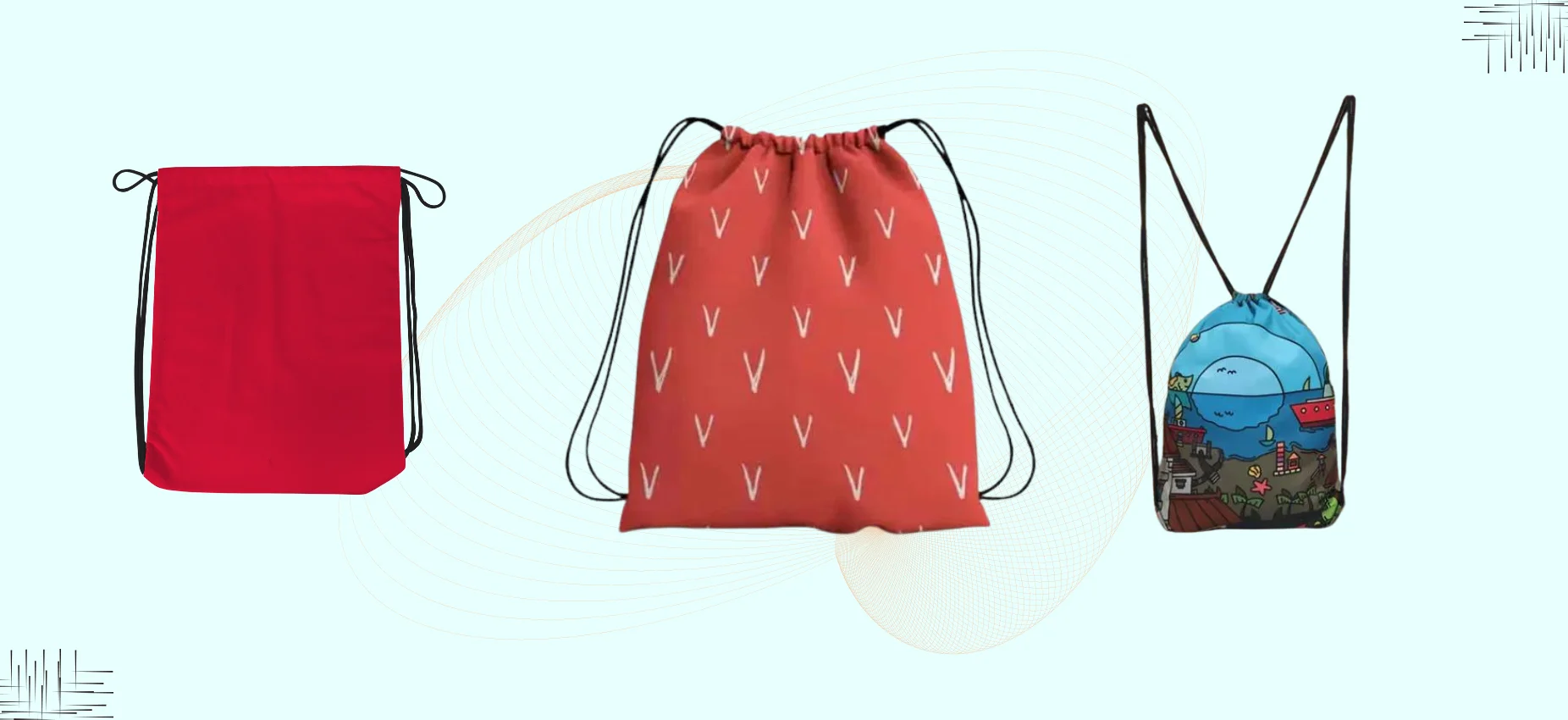 Drawstring bag Qikink