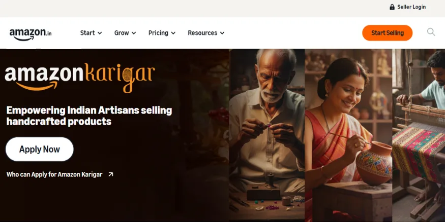 Amazon Karigar for Handmade and Artisan Sellers