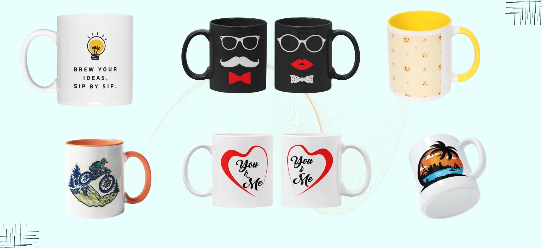 Coffee mugs Qikink