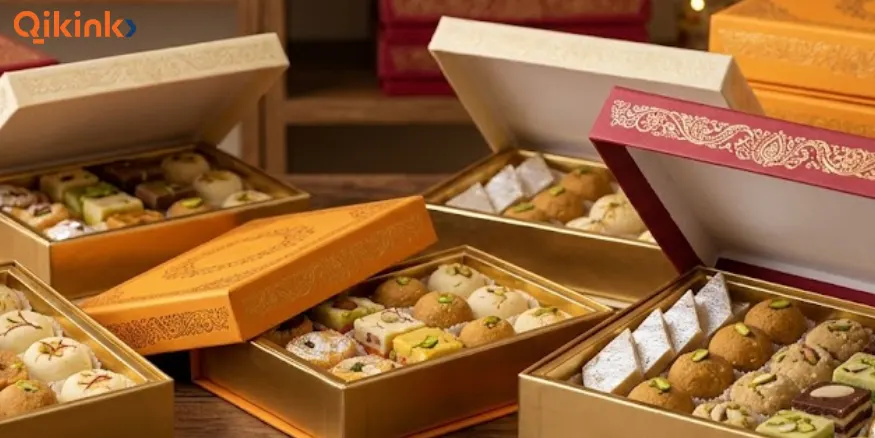 Diwali gift ideas for employees Traditional Sweets Box