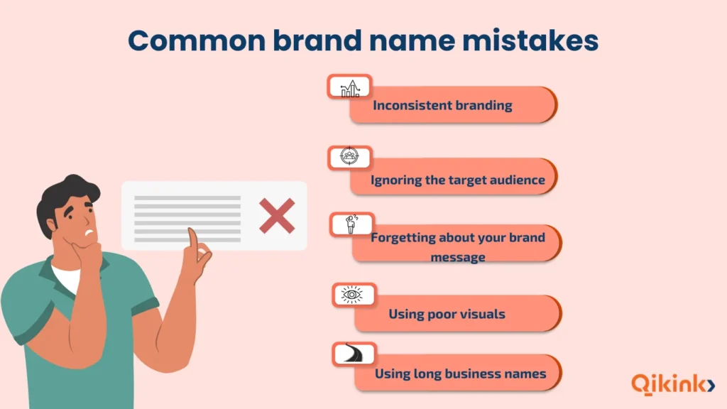 Choose your brand name without any common mistakes