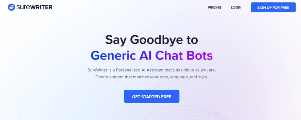 AI tools for eCommerce - Surewriter