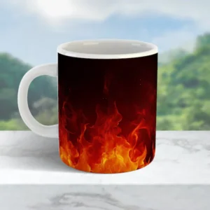 Fireflame mug design ideas