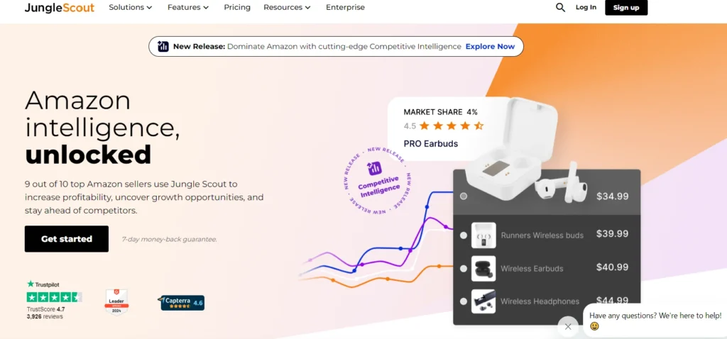 Top Dropshipping Product research - Junglescout