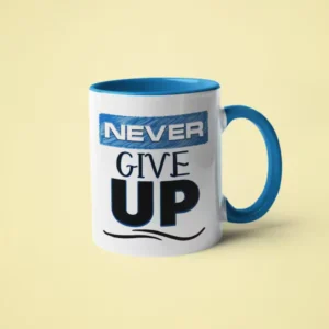 Motivational quote mug design ideas