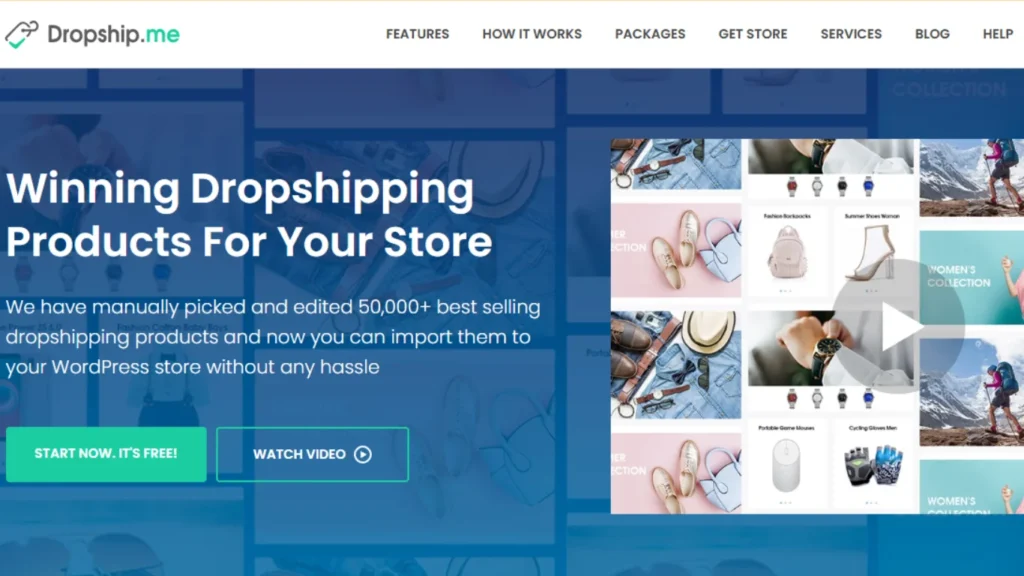 Start WooCommerce dropshipping with Dropship. Me