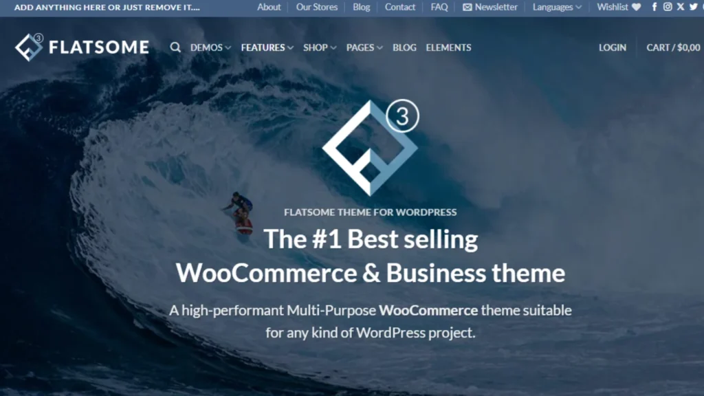 Flatsome Dropshipping Theme for WordPress - Qikink