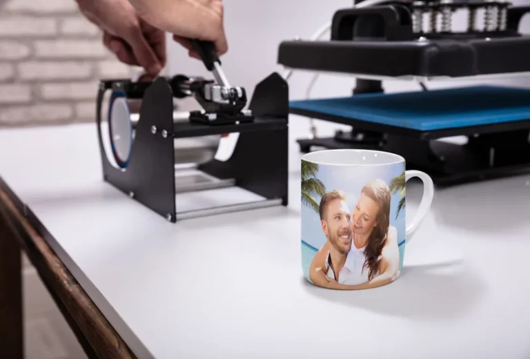 Print photo on coffee mugs