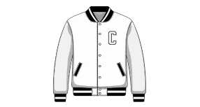 Varsity Jacket with C logo