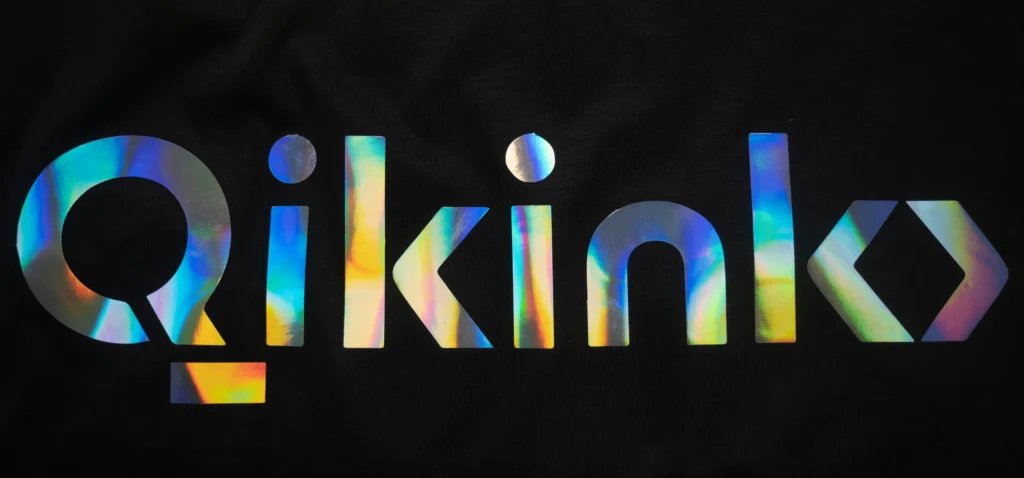 Rainbow vinyl t-shirt printing