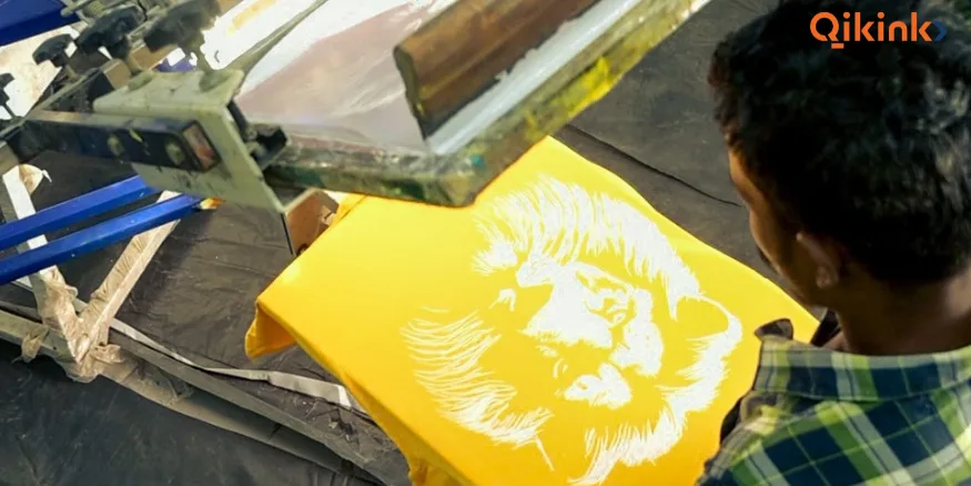 Screen t shirt printing cost in India Qikink