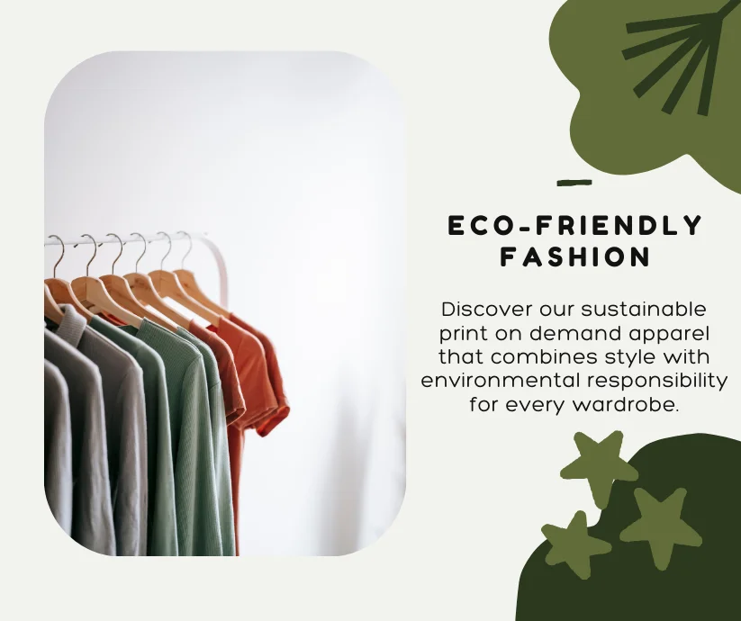 Sell eco friendly print on demand t-shirts with Qikink