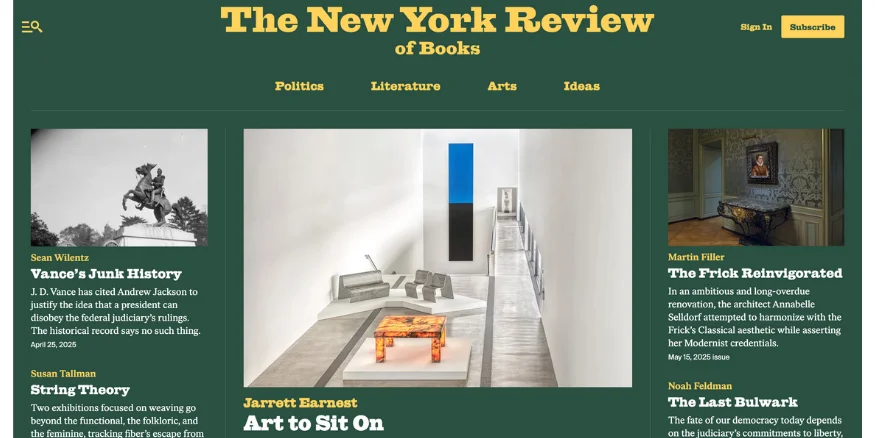 The New York Review of Books magazine- qikink