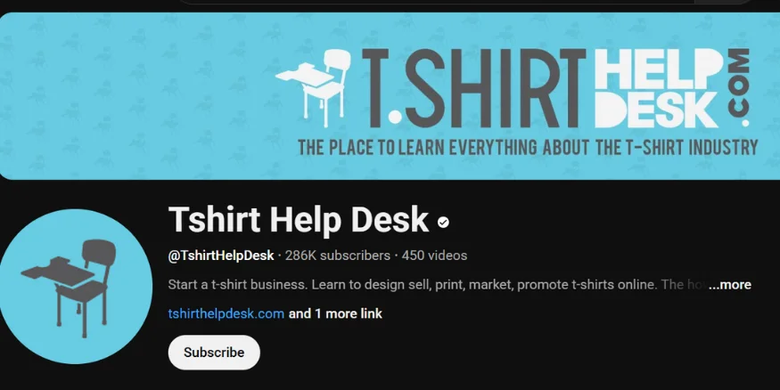 Tshirt Helpdesk youtube channel-Qikink