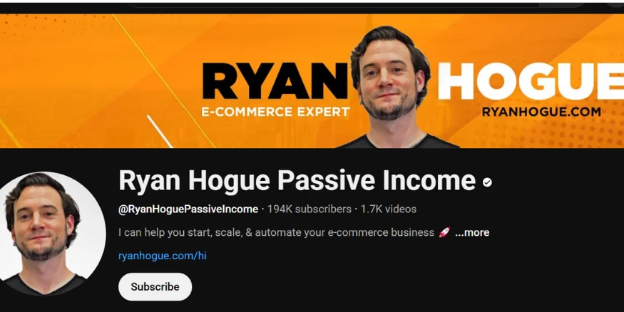 Ryan Hogue youtube channel-Qikink