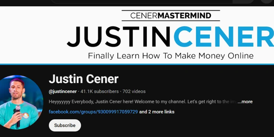 Justin Cener youtube channel-Qikink