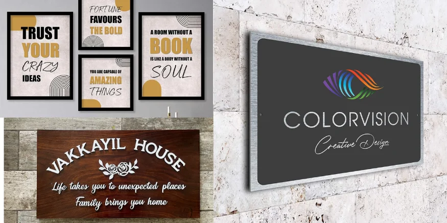 sell Print on Demand Wooden or Metal Signs with Qikink